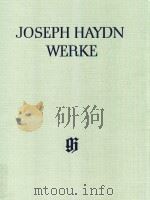 JOSEPH HAYDN WERKE REIHE Ⅳ DIE SIEBEN LETZTEN WORTE UNSERES ERLOSERS AM KREUZE ORCHESTERFASSUNG(1785（1959 PDF版）