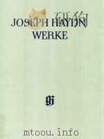 JOSEPH HAYDN WERKE REIHE XXV BAND 11 ORLANDO PALADINO DRAMMA EROICOMICO 1782 ERSTER HALBBAND   1972  PDF电子版封面     