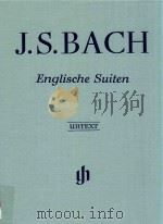 ENGLISCHE SUITEN BWV 806-811 ENGLISH SUITES BWV 806-811     PDF电子版封面     