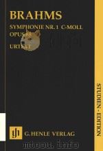 SYMPHONIE NR.1 C-MOLL OPUS 68 STUDIEN-EDITION（ PDF版）