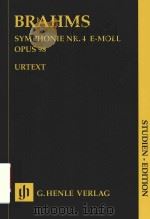 SYMPHONIE NR.4 E-MOLL OPUS 98 STUDIEN-EDITION（ PDF版）