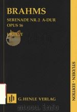 SERENADE NR.2 A-DUR OPUS 16 STUDIEN-EDITION（ PDF版）