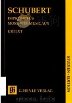 IMPROMPTUS MOMENTS MUSICAUX NACH EIGENSCHRIFTEN UND DEN ERSTAUSGABEN HERAUSGEGEBEN SOWIE MIT FINGERS（ PDF版）