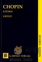 ETUDEN STUDIEN-EDITION     PDF电子版封面     