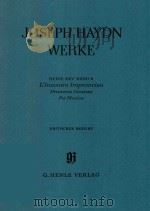 JOSEPH HAYDN WERKE REIHE XXV BAND 6 L'INCONTRO IMPROVVISO DRAMMA GIOCOSO PER MUSICA AUS DEM FRA（1972 PDF版）