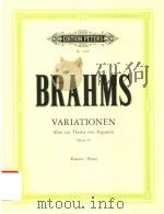 VARIATIONEN UBER EIN THEMA VON PAGANINI FUR KLAVIER/FOR PIANO OPUS 35（ PDF版）