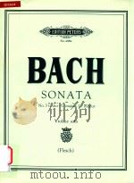 Sonaten und Partiten fu?r Violine Solo（1930 PDF版）