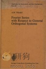 Fourier series with respect to general orthogonal systems   1975  PDF电子版封面  0387071032  cA. M. Olevskii ; translated f 