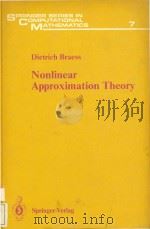 Nonlinear approximation theory   1986  PDF电子版封面  0387136258   