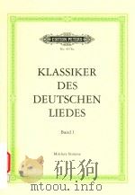 EINE AUSWAHL VON HUNDERT MEISTERLIEDERN DES 17-19.JAHRHUNDERTS     PDF电子版封面     