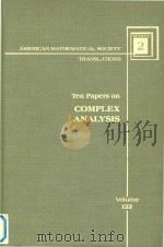 Ten papers on complex analysis（1984 PDF版）