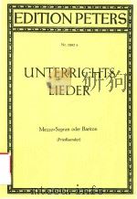 SAMMLUNG BERUHMTER LIEDER FUR EINE SINGSTIMME MIT KLAVIERBEGLEITUNG MEZZO-SOPRAN ODER BARITON FRIEDL（ PDF版）