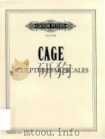 SCULPTURES MUSICALES     PDF电子版封面    JOHN CAGE 