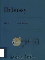 L'ISLE JOYEUSE     PDF电子版封面    CLAUDE DEBUSSY ERNST-CIMTER HE 
