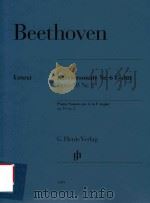 KLAVIERSONATE NR.6 F-DUR OPUS 10 NR.2 PIANO SONATA NO.6 IN F MAJOR OP.10 NO.2     PDF电子版封面    LUDWIG VAN BEETHOVEN BERTHA AN 