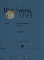 KLAVIERSONATEN BAND II PIANO SONATAS VOLUME II     PDF电子版封面     