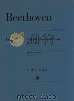 VARIATIONEN FUR KLAVIER BAND I PIANO VARIATIONS VOLUME 1     PDF电子版封面    LUDWIG VAN BEETHOVEN JOSEPH SC 