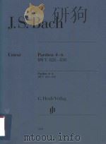 PARTITEN 4-6 BWV 828-830 URTEXT     PDF电子版封面     