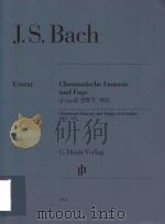 CHROMATIC FANTASY AND FUGUR IN D MINOR BWV 903     PDF电子版封面    JOHANN SEBASTIAN BACH DADELSEN 