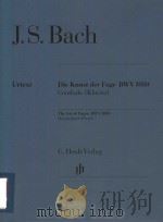 DIE KUNST DER FUGE BWV 1080 CENVAKI(JKAVUER)THE ART OF FUGUE BWV 1080 HARPSICHORD(PIANO)     PDF电子版封面     