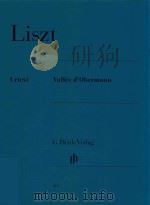 VALLEE D＇IVERMANN     PDF电子版封面    FRANZ LISZT ERNST HERTTRICH HA 