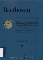 KLAVIERSONATE NR.29 B-DUR OPUS 106(HAMMERKLAVIER) PIANO SONATO NO.29 IN BB MAJOR OP.106(HAMMERKLAVIE（ PDF版）