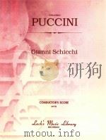 GIANNI SCHICCHI CONDUCTOR'S SCORE (04710)     PDF电子版封面    GIACOMO PUCCINI 