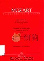 KONZERT IN ES FUR KLAVIER UND ORCHESTER NR.9 CONCERTO IN E-FLAT MAJOR FOR PIANO AND ORCHESTRA NO.9 K   1990  PDF电子版封面    W.A.MOZART MICHAEL TOPEL 