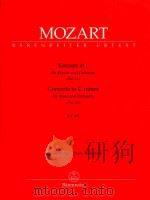 KONZERT IN C FUR KLAVIER UND ORCHESTER NR.24 CONCERTO IN C MAJOR FOR PIANO AND ORCHESTRA NO.24 KV 49   1964  PDF电子版封面    W.A.MOZART HERMANN BECK 