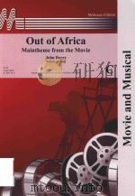 OUT OF AFRICA MAINTHEME FROM THE MOVIE   1990  PDF电子版封面    J.BARRV JOHAN DE MEIJ 