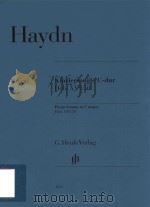 KLAVIERSONATE C-DUR HOB.XVI: 50 PIANO SONATA IN C MAJOR HOB.XVI: 50     PDF电子版封面    JOSEPH HAYDN GEORG FEDER HANS- 