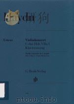 VIOLINKONZERT A-DUR HOB.VIIA: 1 KLAVIERAUSZUG VIOLIN CONCERTO IN A MAJOR HOB.VIIA: 1 PIANO REDUCTION（ PDF版）