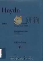 KLAVIERKONZERT G-DUR HOB.XVIII: 4 PIANO CONCERTO IN G.MAJOR HOB.XVIII: 4 VIOLINE I-II VIOLA BASSO     PDF电子版封面    JOSEPH HAYDN HORST WALTER BETT 