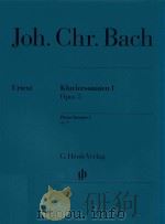 KLAVIERSONATEN I OPUS 5 PIANO SONATAS I OP.5     PDF电子版封面    JOHANN CHRISTIAN BACH ERNST GU 