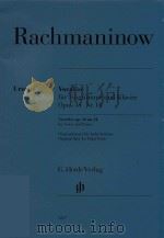 VOCALISE FUR SINGSTIMME UND KLAVIER OPUS 34 NR.14 VOCALISE OP.34 NO.14 FOR VOICE AND PIANO     PDF电子版封面     