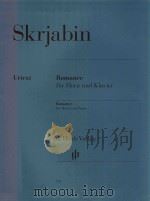 ROMANCE FUR HORN UND KLAVIER ROMANCE FOR HORN AND PIANO HORN IN F（ PDF版）