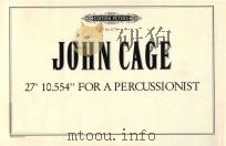 27'10.554   1960  PDF电子版封面    JOHN CAGE 
