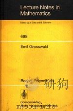 Bessel polynomials   1978  PDF电子版封面  0387091041  Emil Grosswald 