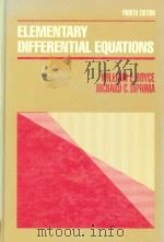 Elementary differential equations Fourth Edition   1986  PDF电子版封面  0471078948  William E.Boyce; Richard C.DiP 