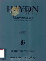 KLAVIERSONATE G-DUR（1972 PDF版）