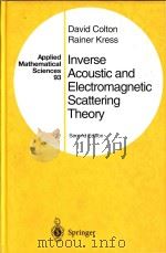 Inverse acoustic and electromagnetic scattering theory Second Edition（1998 PDF版）