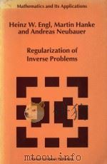 Regularization of inverse problems（1996 PDF版）