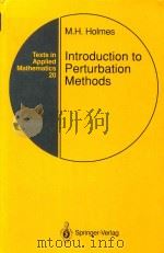 Introduction to perturbation methods   1995  PDF电子版封面  9780387942032  Mark H.Holmes 