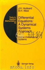 Differential equations a dynamical systems approach higher-dynamical systems（1995 PDF版）