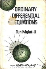 Ordinary differential equations   1978  PDF电子版封面  0444002332  Tyn Myint-U. 