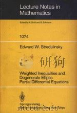 Weighted inequalities and degenerate elliptic partial differential equations（1984 PDF版）