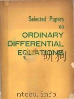 Selected papers on ordinary differential equations.   1982  PDF电子版封面     