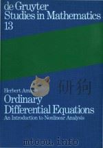 Ordinary differential equations : an introduction to non-linear analysis   1990  PDF电子版封面  0899255523   