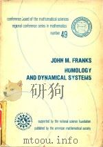 HOMOLOGY AND DYNAMICAL SYSTEMS   1982  PDF电子版封面  0821817000  BY JOHN M. FRANKS 
