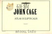 ATLAS ECLIPTICALIS VIOLONCELLO 7   1962  PDF电子版封面    JOHN CAGE 